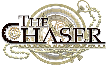 スマートフォンアプリパズルゲーム『THE CHASER（チェイサー）』ロゴ